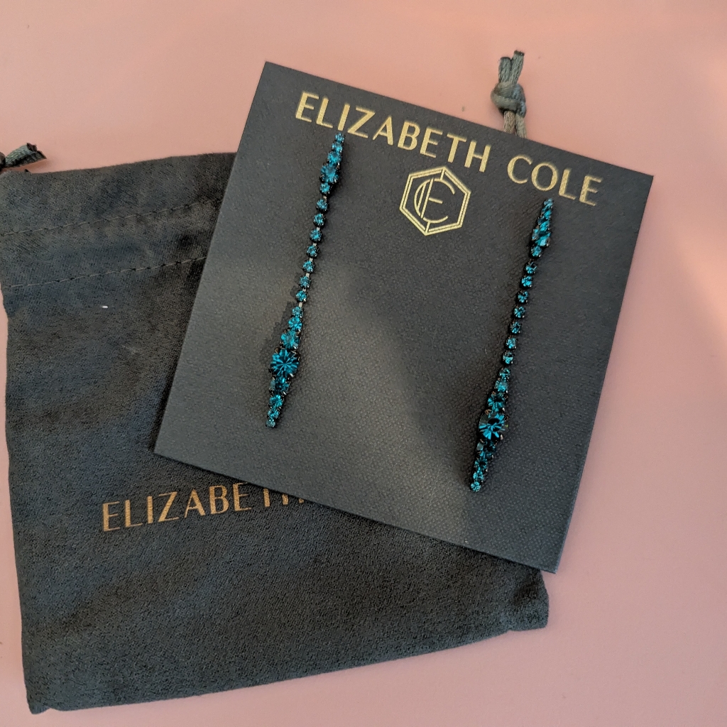 Blue Turquoise Drop Earrings